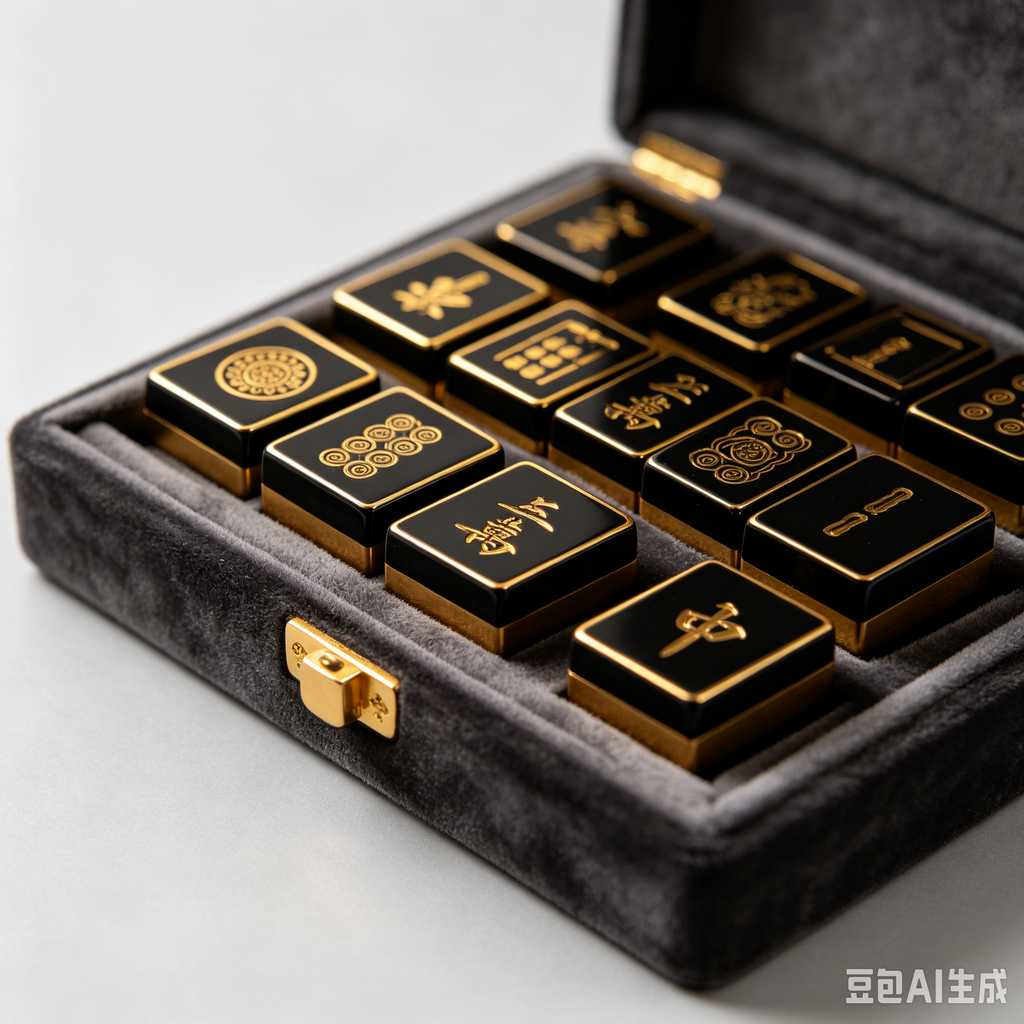 thickened mahjong tiles