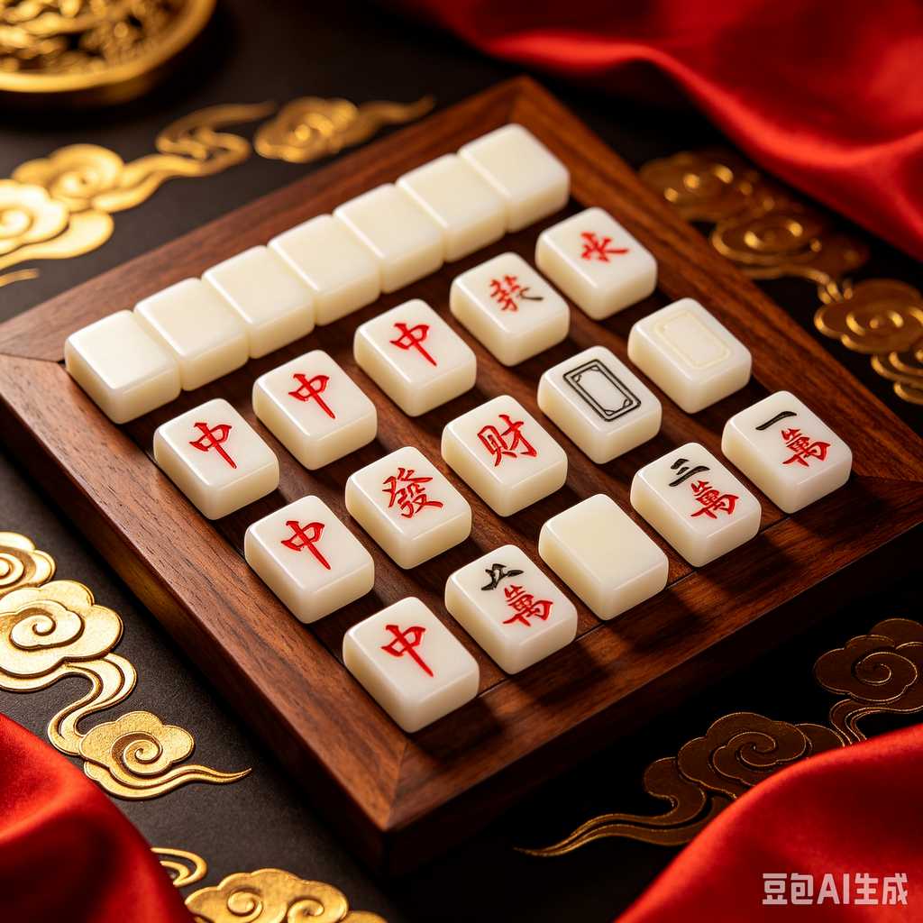 retro gift mahjong tiles